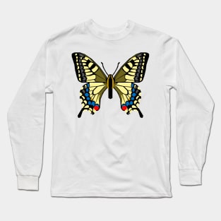 Old World Swallowtail Butterfly Long Sleeve T-Shirt